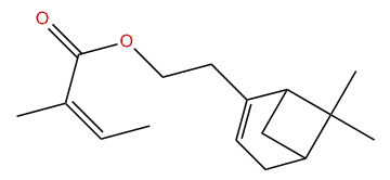 Nopyl (Z)-2-methyl-2-butenoate